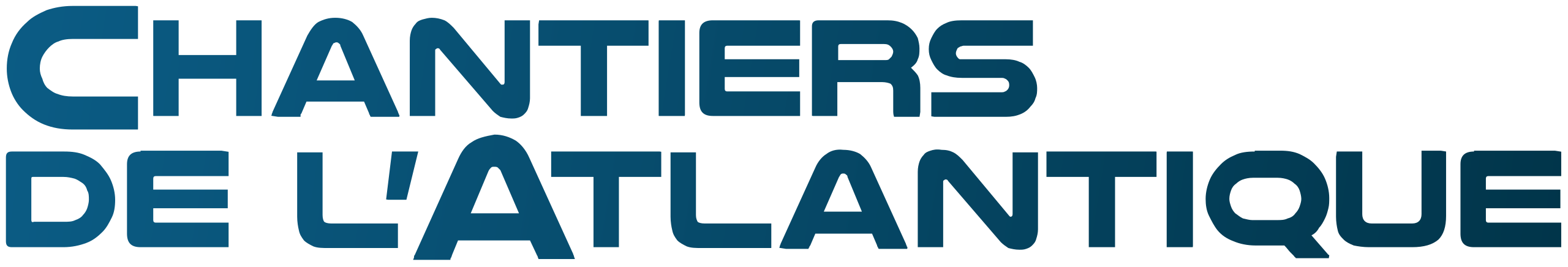 Logo Chantiers de l'Atlantique Client Amaris group