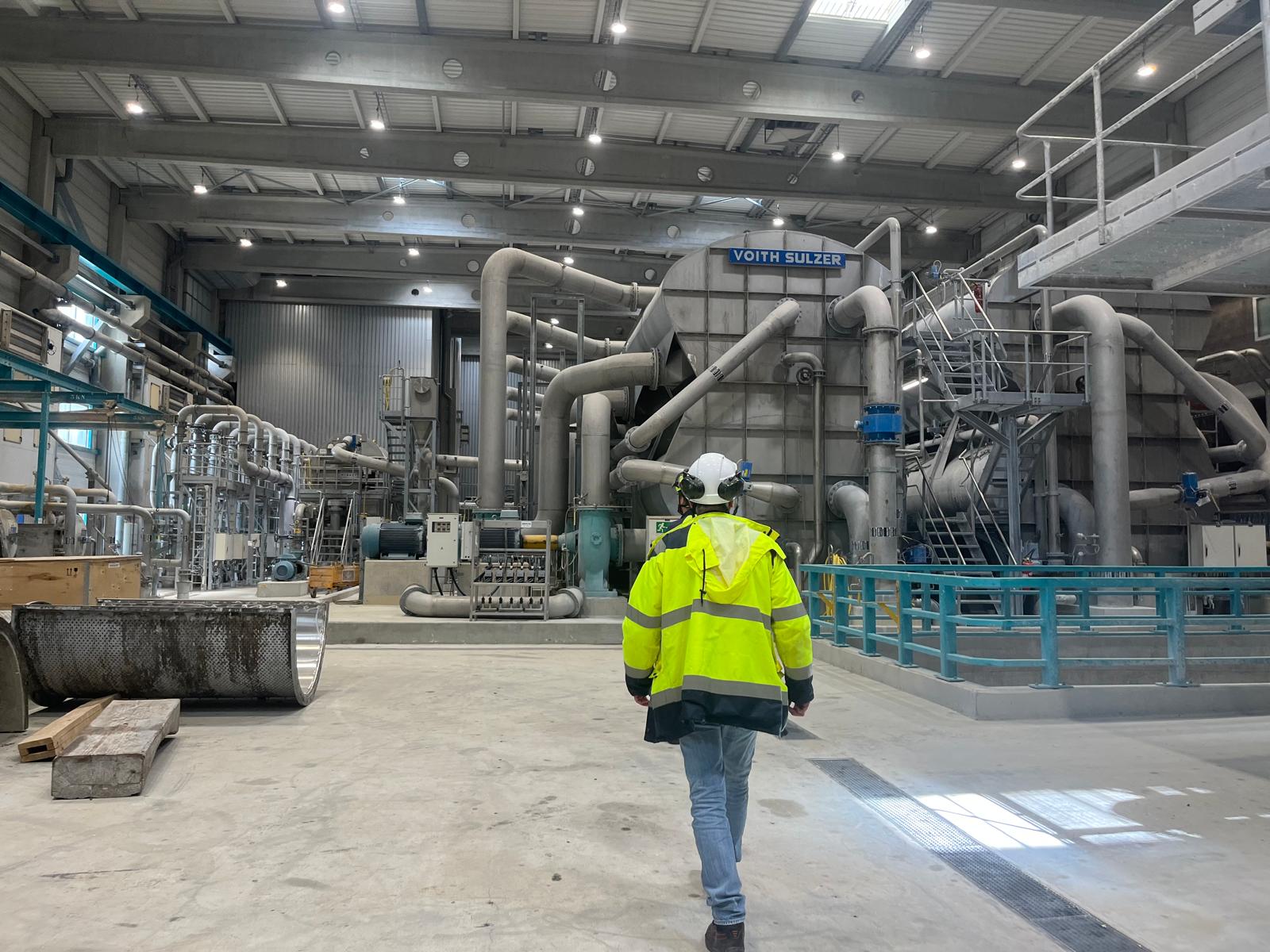 Conversion ligne papier Norske Skog